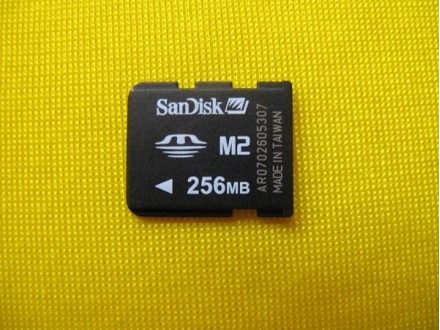 256mb Sandisk M2 Memory Stick Micro Card za SONY