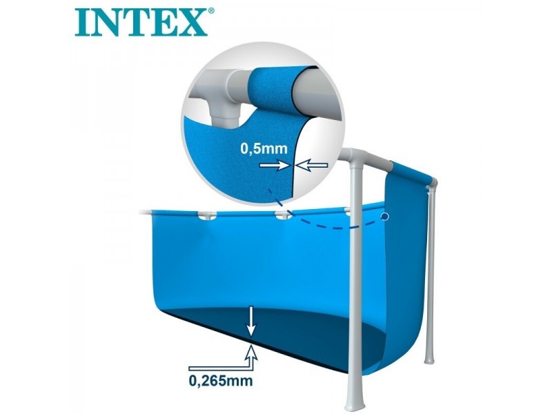 28205 Intex bazen 2,44m x 51cm bez filter pumpe