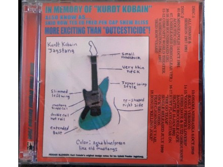 2CD: NIRVANA - IN MEMORY OF `KURDT KOBAIN` (JAPAN PRESS