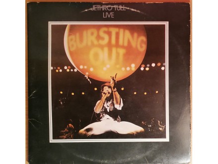 2LP JETHRO TULL - Live - Bursting Out (1979) VG