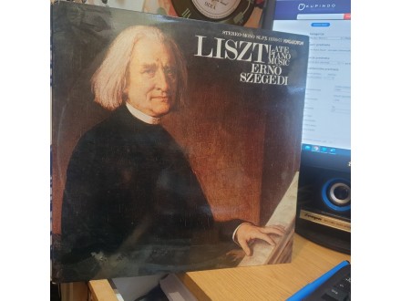 2LP Liszt*, Ernő Szegedi* ‎– Late Piano Music