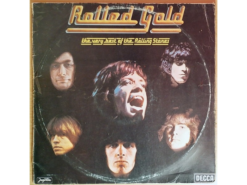 2LP ROLLING STONES - Rolled Gold (1976) 7. pressing
