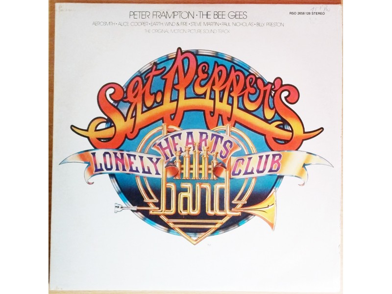 2LP - Sgt. pepper`s (1978) Bee Gees, Aerosmith, Alice
