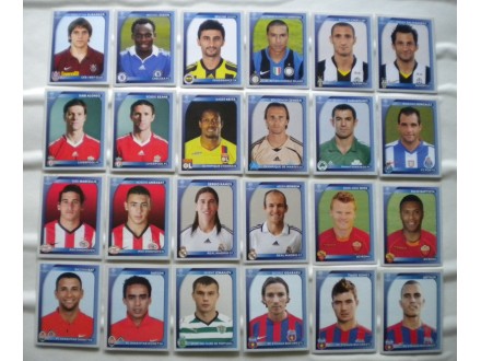 30 sličica `Champions League 2008/2009`