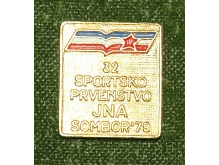32.SPORTSKO PRVENSTVO JNA SOMBOR 1979-2.