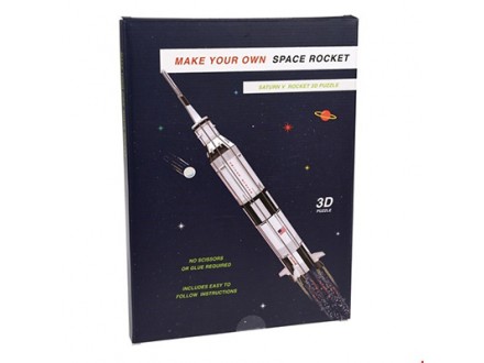 3D Puzzle - Space Rocket
