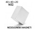 40x40x20mm N52 Neodijumski Bolk Magneti slika 1