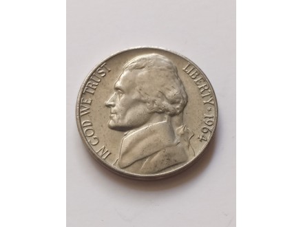 5 Cents 1964.g - USA - Amerika -