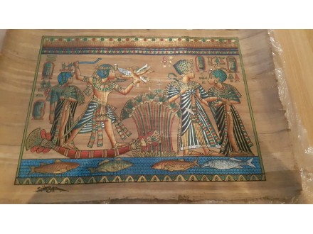 5.Slika na papirusu-90x60cm
