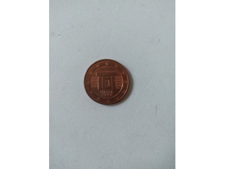 5 euro centi Malta, 2008.
