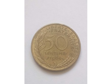 50 Centimes 1964.g - Francuska -