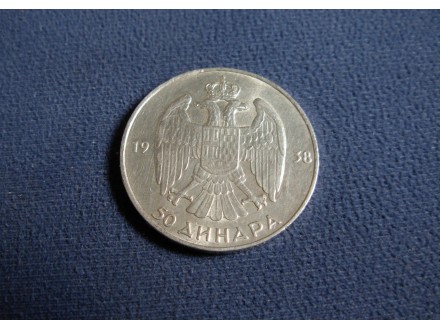 50 DINARA 1938