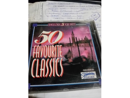 50 FAVOURITE CLASSICS - 5 CD