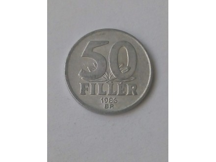 50 Filler 1986.godine - Mađarska -