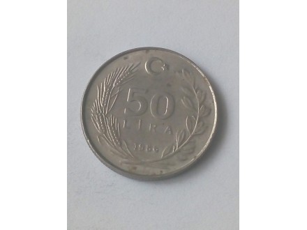 50 Lira 1986.g - Turska -