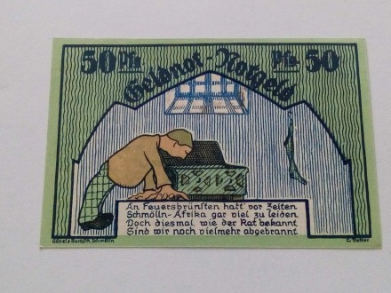 50 Pfennig 1921.g - Nemačka - LEPA -