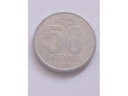 50 Pfennig 1958.g - Nemačka DDR -