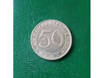 50 REICHSPFENNIG 1938 B