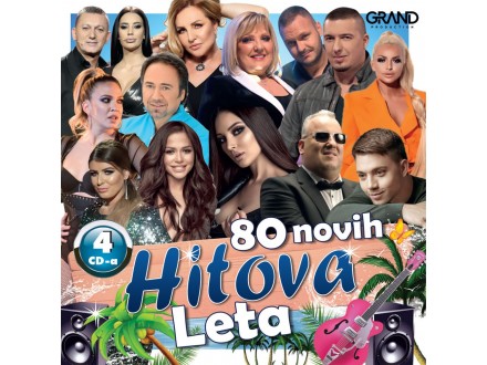 80 NOVIH HITOVA LETA KOMPILACIJA 2019 4cd Novi