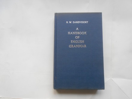 A Handbook of english grammar, Zandvoort, longman