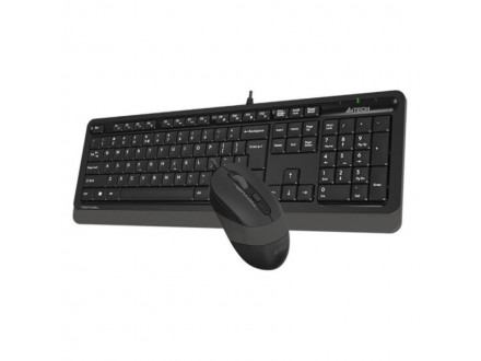 A4-F1010 A4Tech Fstyler tastatura US-LAYOUT + mis USB, Grey