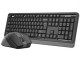 A4-FG1035 A4Tech Fstyler Bezicna tastatura US-LAYOUT + bezicni mis USB, Grey slika 2
