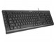 A4 TECH KD-600 X-Slim Multimedia USB YU crna tastatura slika 1