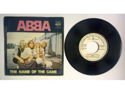 ABBA - The Name Of The Game (singl) licenca