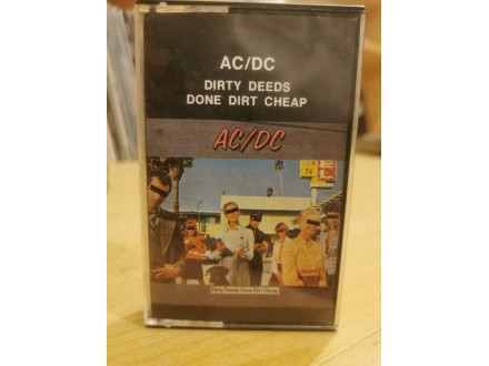AC/DC-Dirty deeds done dirty cheap