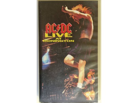 AC/DC Live At Donington Monsters Of Rock Original VHS