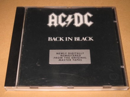 AC/DC ‎– Back In Black (CD)