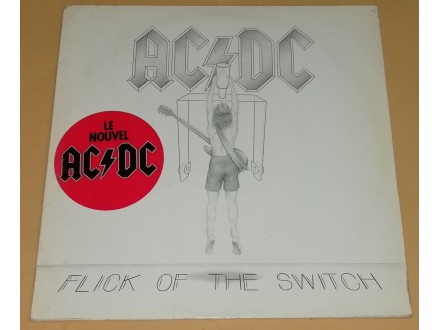 AC/DC ‎– Flick Of The Switch (LP), FRANCE PRESS
