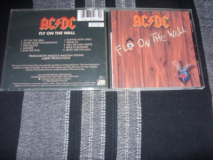AC/DC ‎– Fly On The Wall CD Atlantic Europe 1990.