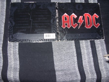 AC/DC – Black Ice CD Red Logo Digipak Sony EU 2008.
