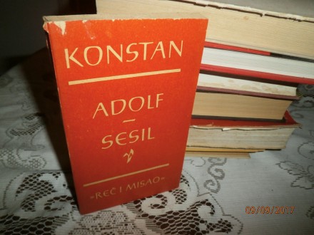 ADOLF * SESIL - B. Konstan   REČ I MISAO