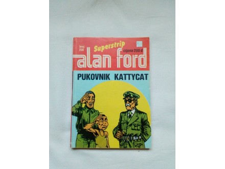 ALAN FORD br.358: Pukovnik Kattycat (feb 1987.)