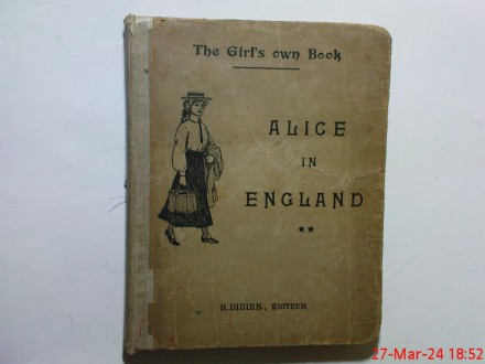 ALICE IN ENGLAND