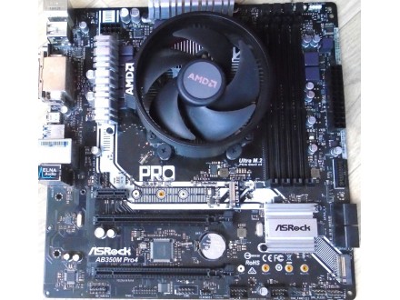 AMD Ryzen 7 2700 + AsRock AB350M Pro 4 + 8GB DDR4
