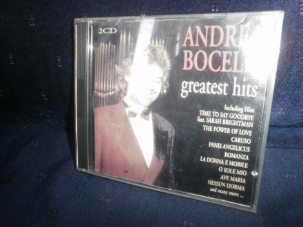 ANDREA BOCELLI - GREATEST HITS 2CD