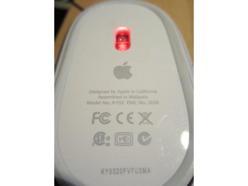 APPLE Usb Wired Optical Mighty Mouse A1152