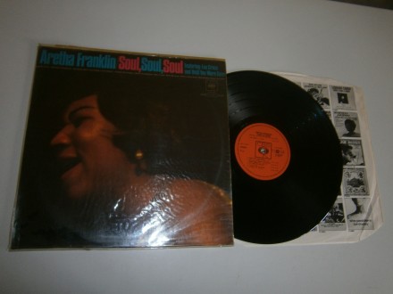 ARETHA FRANKLIN ORIGINAL SOUL 1968. CBS LP