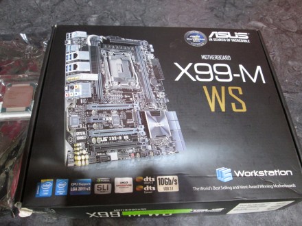 ASUS X99-M WS WiFi/M.2+32GB DDR4+Xeon+Kuler+Pokloni