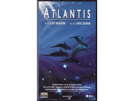 ATLANTIS  - ORIGINALNA VHS KASETA