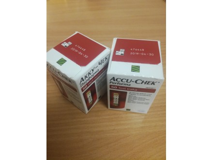 Accu-Chek Performa trakice za merenje šećera u krvi