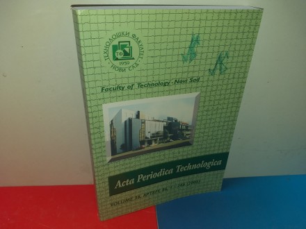 Acta Periodica Technologica APTEFF,36,1-266(2005)