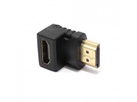Adapter HDMI na HDMI L 90 stepeni M/F (MS)