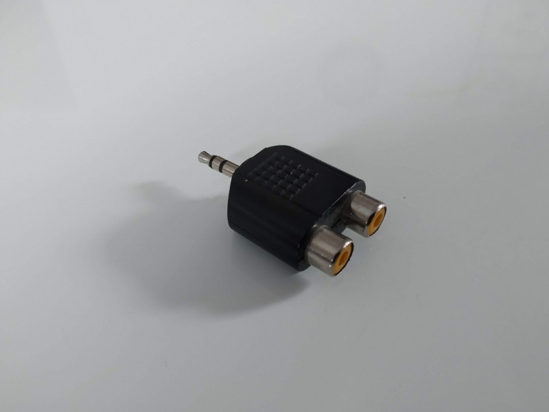 Adapter RCA Audio 3.5 mm M / Ž