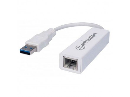 Adapter USB 3.0 na Gigabit Ethernet, Manhattan 506847