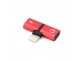Adapter za slusalice I punjenje W2 iPhone lightning crveni slika 2