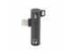 Adapter za slusalice i punjenje iP-15 iPhone lightning crni slika 1